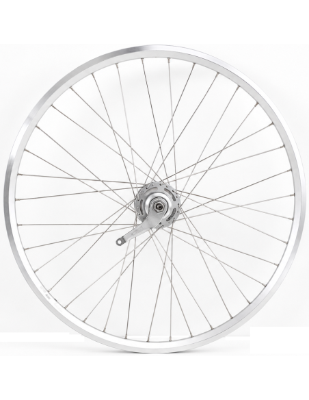 Achterwiel 28 inch ZAC2000 - Shimano Nexus 7-remnaaf - zilver/geslepen