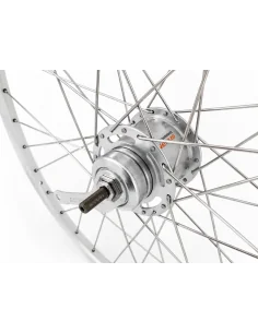 Achterwiel 28 inch ZAC2000 - Shimano Nexus 7-remnaaf - zilver/geslepen 2