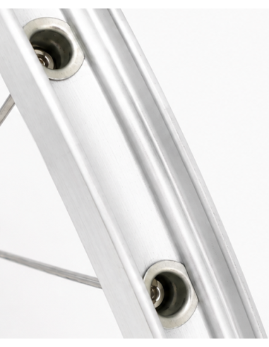 Achterwiel 28 inch ZAC2000 - Shimano Nexus 7-remnaaf - zilver/geslepen