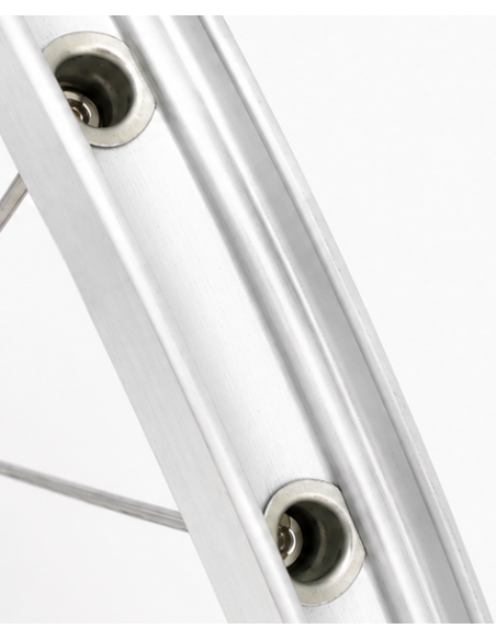 Achterwiel 28 inch ZAC2000 - Shimano Nexus 7-remnaaf - zilver/geslepen