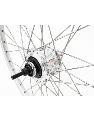 Achterwiel 28 inch ZAC2000 - Shimano Nexus 7 - schijfrem - zilver