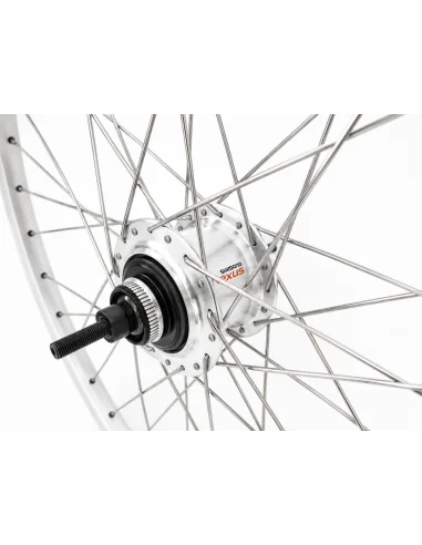 Achterwiel 28 inch ZAC2000 - Shimano Nexus 7 - schijfrem - zilver