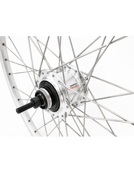 Achterwiel 28 inch ZAC2000 - Shimano Nexus 7 - schijfrem - zilver
