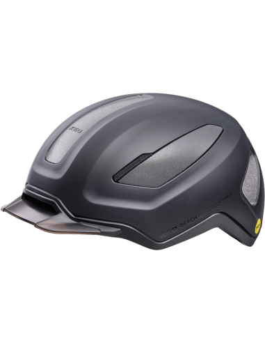 Fietshelm KED Reach DT large 58-62 cm - black matt