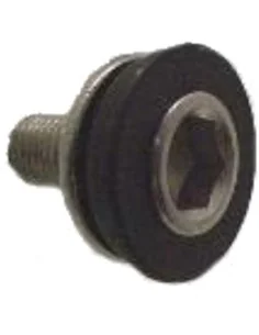 Crankbout inbus Bofix voor Shimano vierkante as (12 stuks) - Zwart