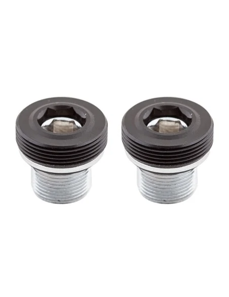 Crankbout Sunrace ISIS M12 (2 stuks) - Zwart/Zilver