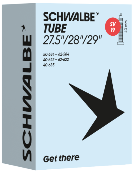 Binnenband Schwalbe SV19 27.5"/28"/29" 40/62-584/635 - 40mm ventiel