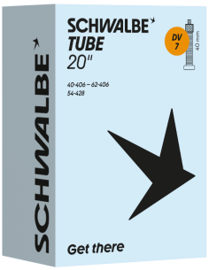 Binnenband Schwalbe DV7 20" 40/62-406 - 40mm ventiel
