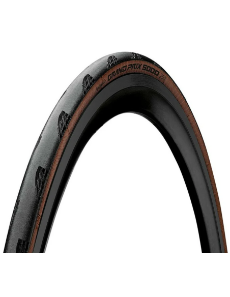 Buitenband Continental Grand Prix 5000 28 x 1.00'' / 25-622 - zwart/transparant
