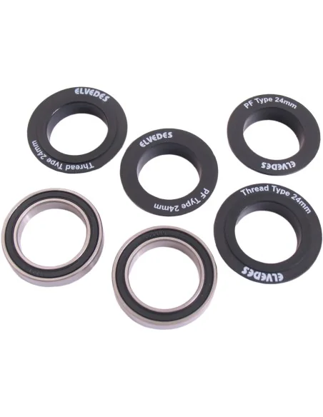 Trapasvervangingskit Elvedes BB90 / BB95 alleen voor Trek (6 delig)