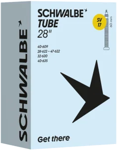 Binnenband Schwalbe SV17 28" 28/47-622/635 - 60mm ventiel