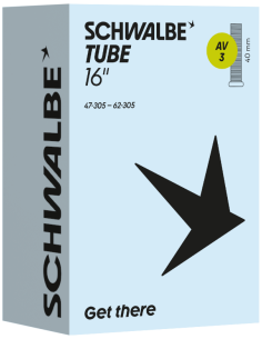 Binnenband Schwalbe AV3 16" 47/62-305 - 40mm ventiel 2