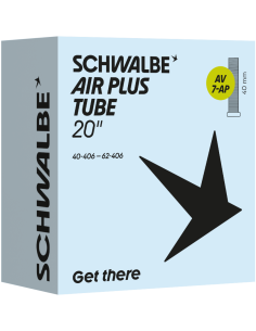 Binnenband Schwalbe Air Plus AV7-AP 20" 40/62-406 - 40mm ventiel 2