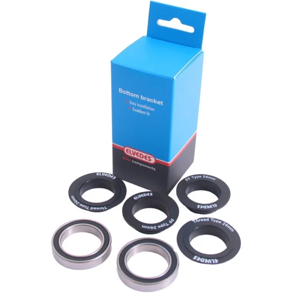 Trapasvervangingskit Elvedes BB90 / BB95 alleen voor Trek (6 delig)