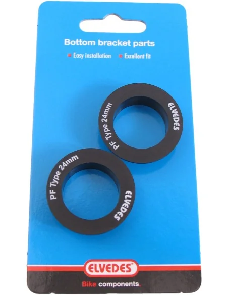 Trapas lagerkapjes Elvedes voor Shimano 24mm Press-fit (2 stuks)