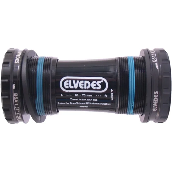 Trapas Elvedes BSA GXP incl. afstandhouders voor SRAM / Truvativ MTB + Race