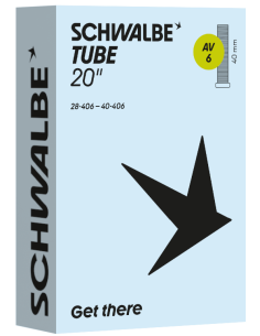 Binnenband Schwalbe AV6 20" 28/40-406 - 40mm ventiel 2
