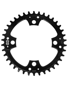 Kettingblad 38T KMC BCD 104 mm - 1/2" x 11/128" narrow wide - zwart
