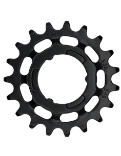 Tandwiel KMC Voor Shimano 19T O-MO Staal 3/32 inch - Zwart