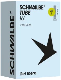 Binnenband Schwalbe AV3 16" 47/62-305 - 40mm ventiel