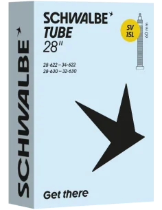 Binnenband Schwalbe Tube SV15L 28" / 28-32/34-622/630mm 60mm ventiel