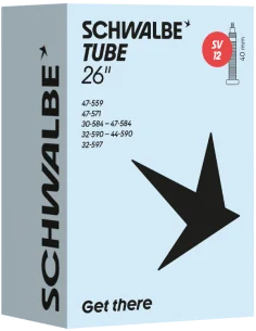 Binnenband Schwalbe SV12 26" / 30-47-559/597mm - 40mm ventiel