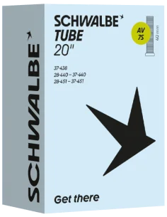 Binnenband Schwalbe AV7S 20" / 28-37-438/451mm - 40mm ventiel