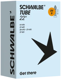 Binnenband Schwalbe DV8 22" / 28-44-484/501mm - 32mm ventiel