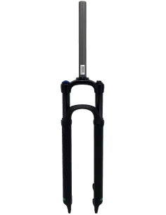 Verende voorvork 28'' met 1-1/8" vorkbuis Zoom 596 HL/0 - Post Mount - Lockout - mat zwart - QR