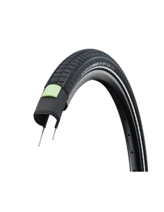 Buitenband Schwalbe Motion Super Moto-X GreenGuard 20 x 2.15"/55-406 - zwart met reflectie