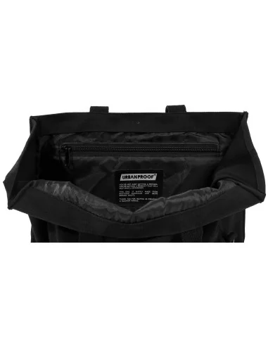 Gerecyclede fietstas Urban Proof City Tote Bag 22 liter 36 x 32 x 19cm - zwart