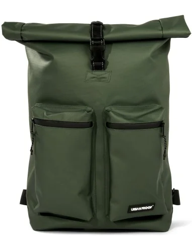 Gerecyclede shopper fietstas Urban Proof Rolltop Backpack 20 liter 34 x 13 x 46 cm - groen