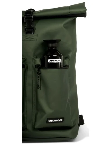 Gerecyclede shopper fietstas Urban Proof Rolltop Backpack 20 liter 34 x 13 x 46 cm - groen