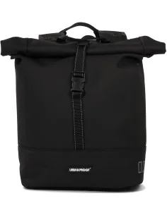 Gerecyclede dubbele fietstas Urban Proof Rolltop 38 liter 30 x 15 x 42 cm - zwart 2