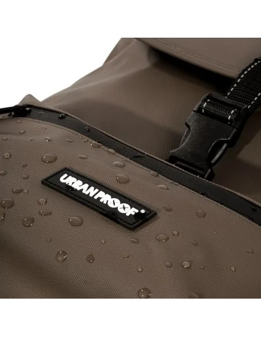 Gerecyclede dubbele fietstas Urban Proof Cargo 38 liter 30 x 15 x 42 cm - bruin