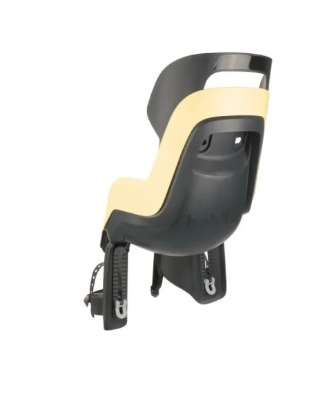 Kinderzitje achter Bobike Maxi Go - lemon sorbet - framebevestiging (FF)