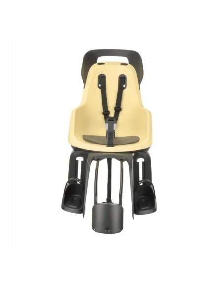 Kinderzitje achter Bobike Maxi Go - lemon sorbet - framebevestiging (FF)