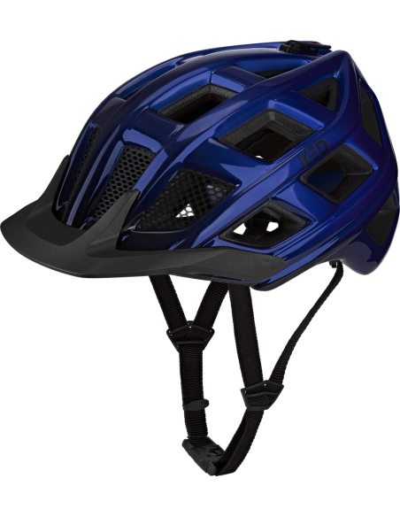 Fietshelm KED Crom, M (52-58 cm) - Blue Black Glossy