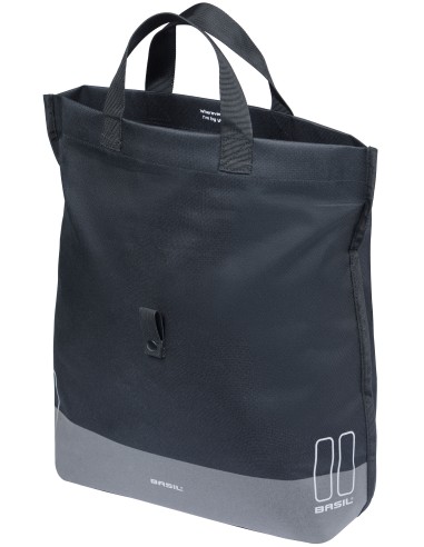 Fietsshopper Basil Mara Evo MIK Hooks, 17-19L - zwart