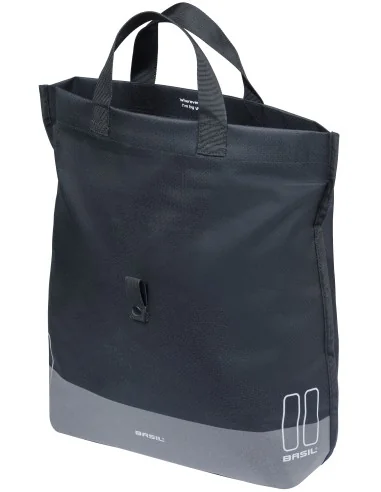 Fietsshopper Basil Mara Evo MIK Hooks, 17-19L - zwart