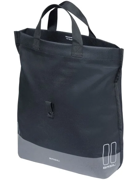 Fietsshopper Basil Mara Evo MIK Hooks, 17-19L - zwart