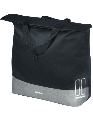 Fietsshopper Basil Mara Evo MIK Hooks, 17-19L - zwart