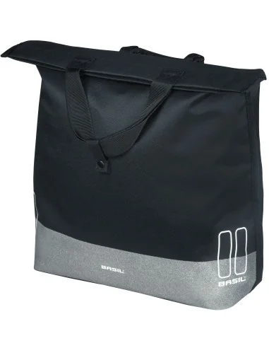 Fietsshopper Basil Mara Evo MIK Hooks, 17-19L - zwart