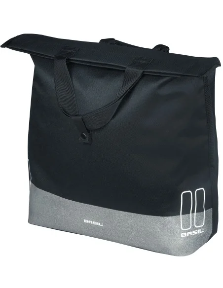 Fietsshopper Basil Mara Evo MIK Hooks, 17-19L - zwart