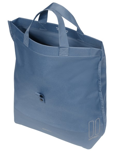 Fietsshopper Basil Mara Evo MIK Hooks, 17-19L - indigo blue
