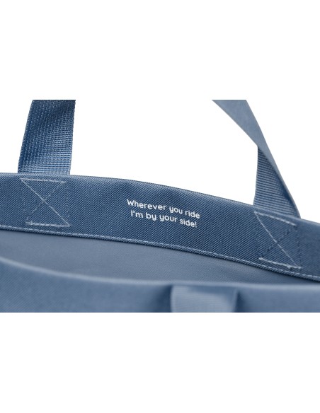 Fietsshopper Basil Mara Evo MIK Hooks, 17-19L - indigo blue