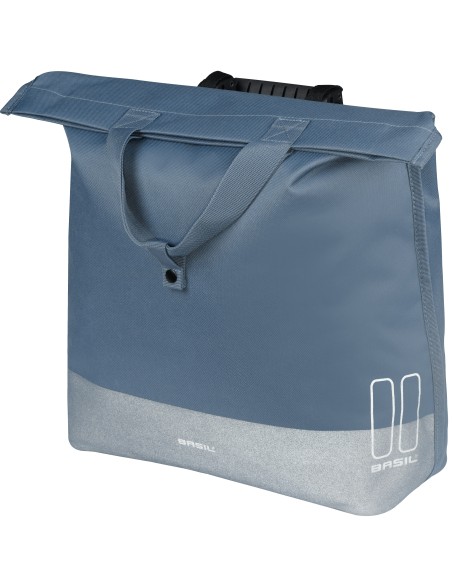 Fietsshopper Basil Mara Evo MIK Hooks, 17-19L - indigo blue