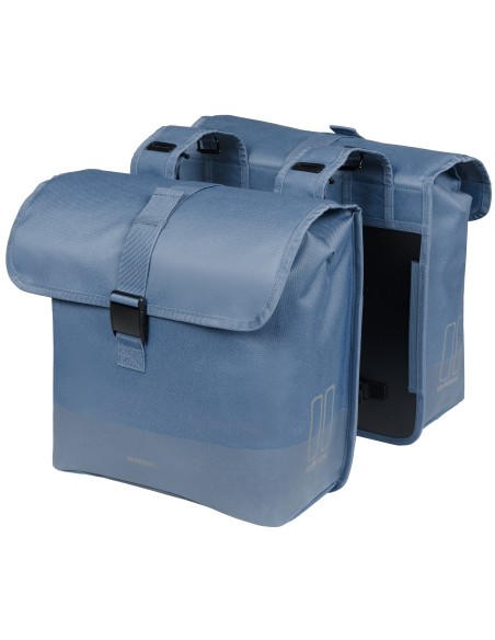 Dubbele fietstas Basil Mara Evo, 28-34L - indigo blue