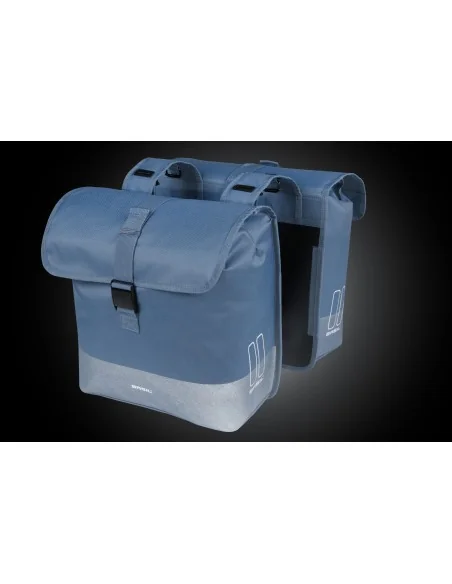 Dubbele fietstas Basil Mara Evo, 28-34L - indigo blue