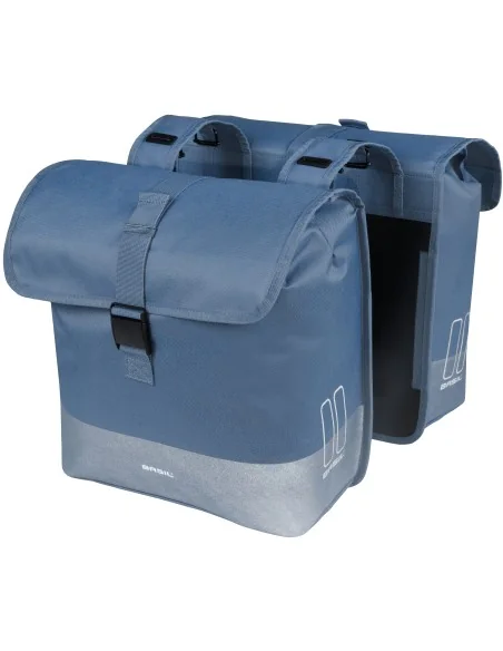 Dubbele fietstas Basil Mara Evo, 28-34L - indigo blue